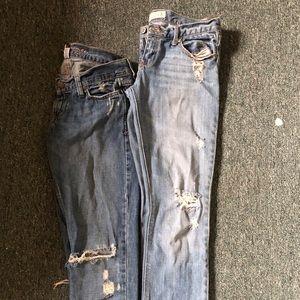 Hollister & Abercrombie Jeans set of 2 together